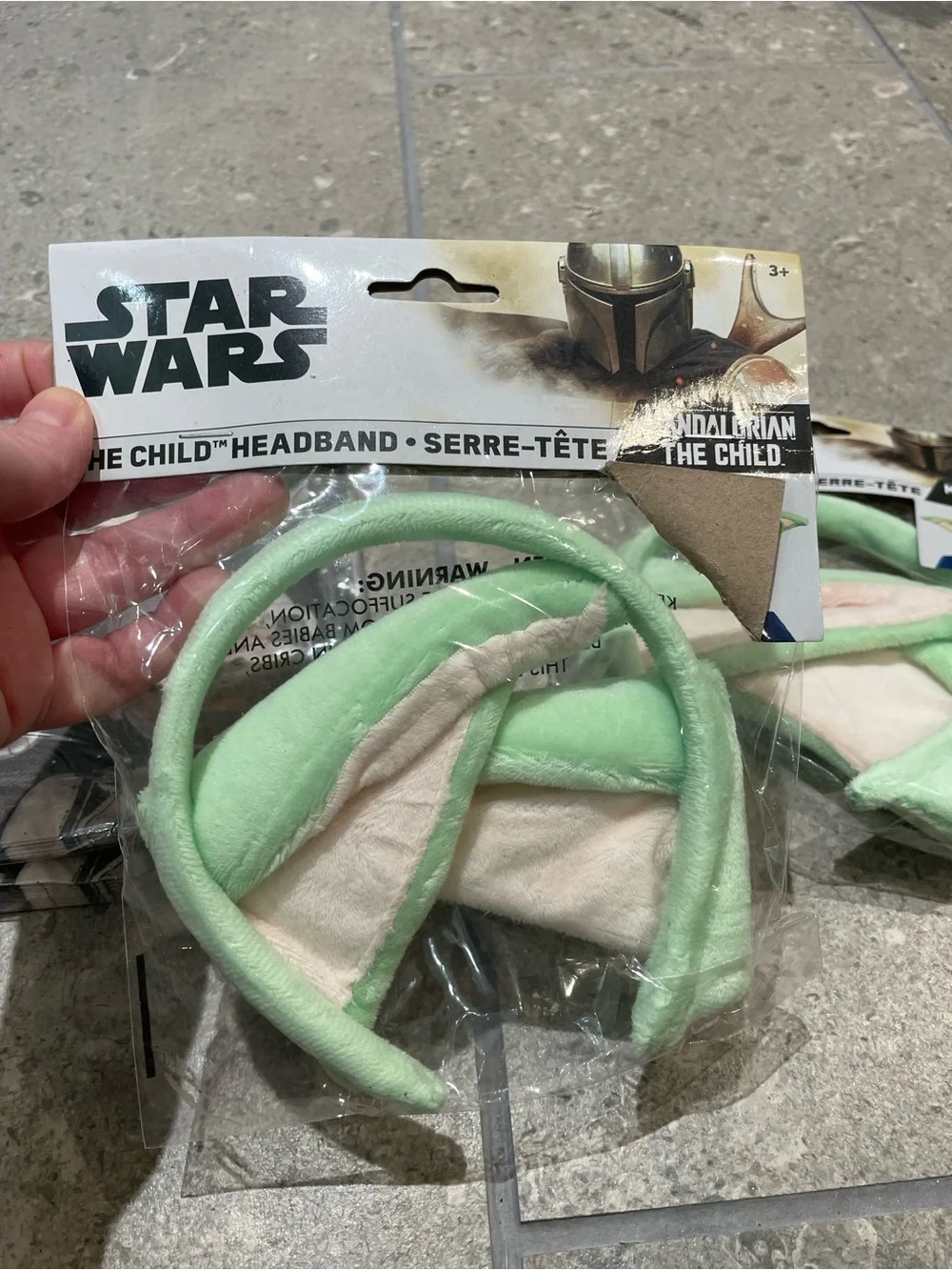 Star Wars The Child (Grogu) Kids Party Plates & Headband Set - Green